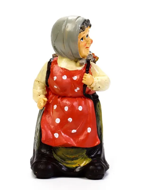 Садовая фигура из полистоуна &laquo;Бабушка с гусем&raquo;, 10&times;10&times;20 см, Greengo