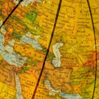 Глобус Физический Полит 25см с подсветк ОСН1234012