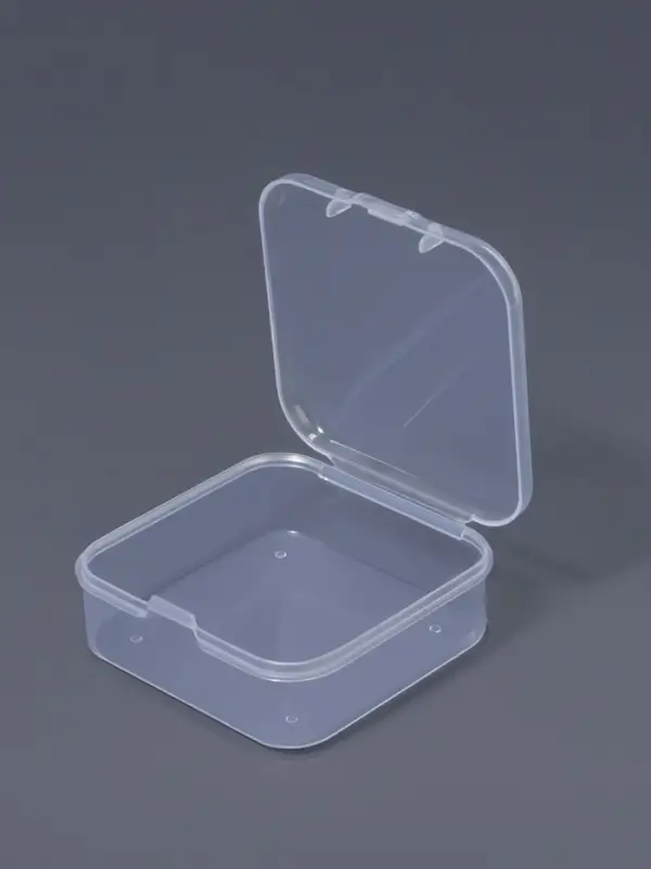 Органайзер для хранения мелочей, 14 баночек, 15.7&times;11.7&times;7.2 см, прозрачный