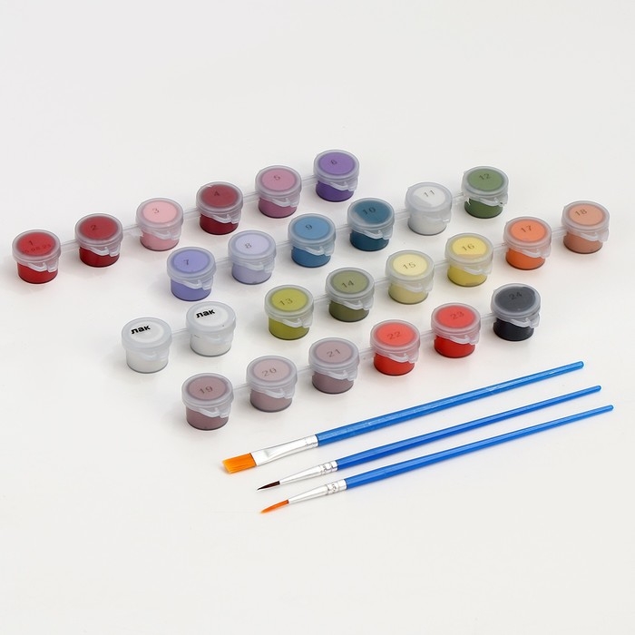 Картина по номерам на холсте с подрамником "Рассвет" 40*50 см