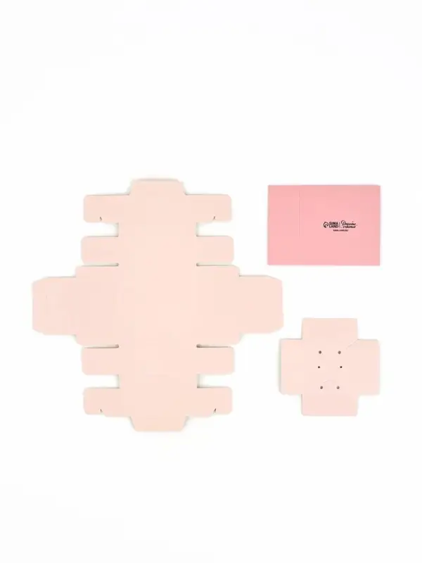 Коробка под бижутерию &laquo;Розово-бежевая&raquo;, 7.5&times;7.5&times;3 см
