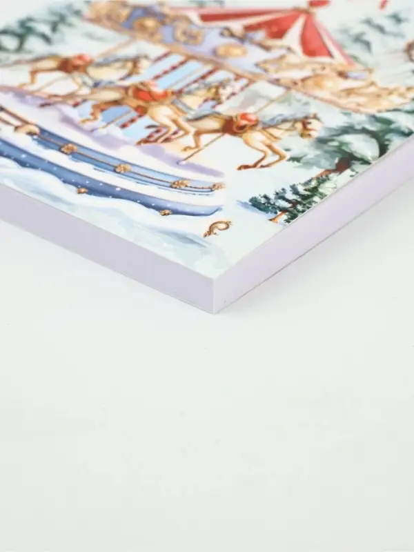 Подарочный набор: ежедневник А6 80 листов и термостакан 250 мл Подарочный набор: ежедневник А6 80 листов и термостакан 250 мл "Карусель"