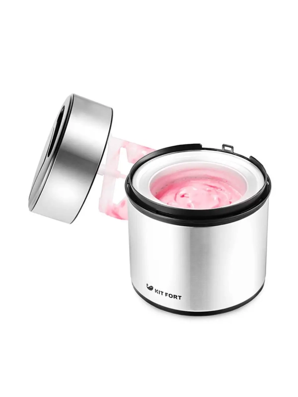 Мороженица электрическая 2л для мороженого КТ-1804 Мороженица электрическая 2л для мороженого КТ-1804