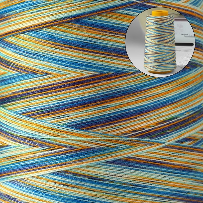 Нитки мультиколор 40/2, 2700 м, цвет разноцветный Нитки мультиколор 40/2, 2700 м, цвет разноцветный