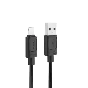 Кабель USB на Lightning 1M 2.4A X122 HOCO черный