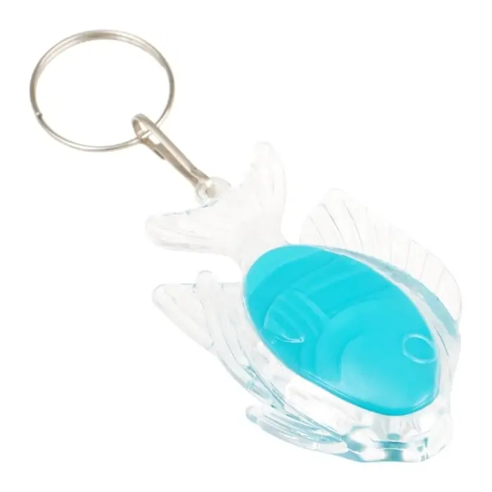 Фонарик брелок для ключей на кольце «Рыбка», 1 режим, 2×AG13, 3.5×5.5 см, МИКС Фонарик брелок для ключей на кольце «Рыбка», 1 режим, 2×AG13, 3.5×5.5 см, МИКС