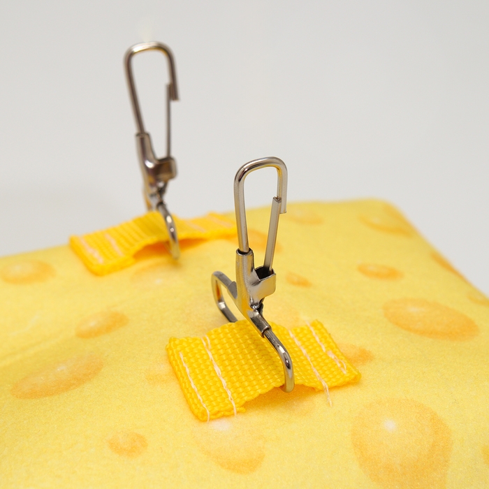 Подвесной домик-кубик Подвесной домик-кубик "Сыр", 17 х 17 х17 см