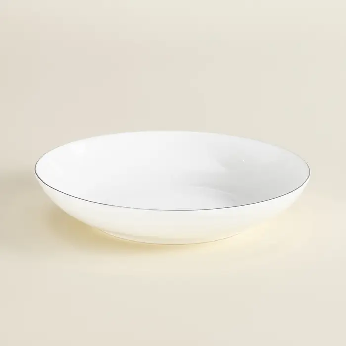 Тарелки глубокие SL Home &laquo;Каскарон&raquo;, 700 мл, d=20 см, набор 2 шт., костяной фарфор, белые