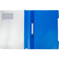 Скоросшиватель пластиковый карман д/визитки Attache А4, синий, 10шт/уп