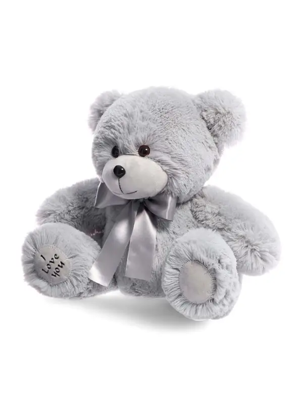 Мягкая игрушка &laquo;Медведь Тед&raquo;, цвет пепельный, 38 (68) см