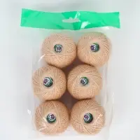 Нитки вязальные "Ирис" 150м/25г 100% мерсеризованный хлопок Набор 6шт (5902)