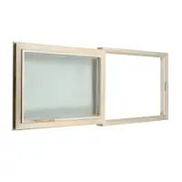 Окно, 60×80см, однокамерный стеклопакет, осина Окно, 60×80см, однокамерный стеклопакет, осина