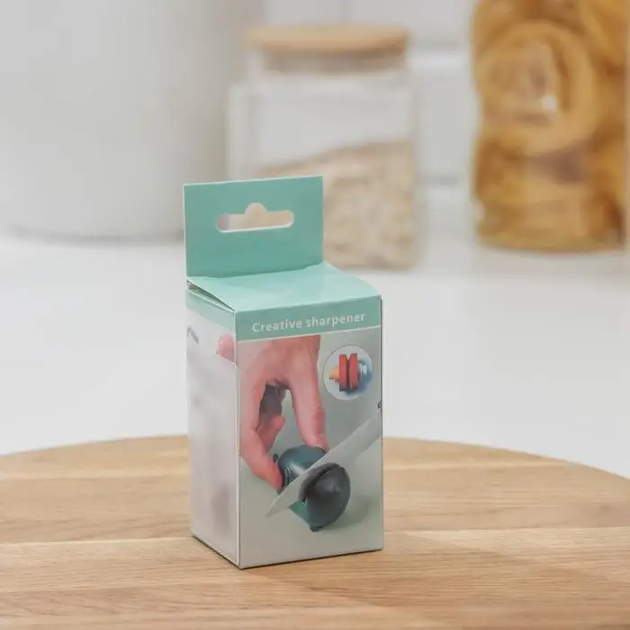 Точилка для ножей Доляна &laquo;Слоник&raquo;, 5&times;2 см, пластик, зелёная