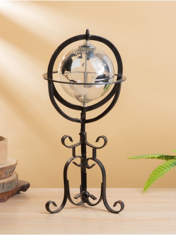 Глобус сувенирный «Мэджик», 19×19×40.5 см, стекло, металл Глобус сувенирный «Мэджик», 19×19×40.5 см, стекло, металл