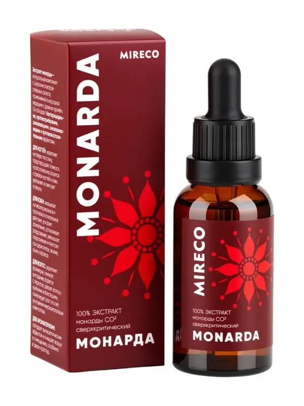 Экстракт монарды MIRECO стекло, 30 мл
