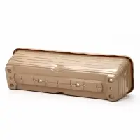 Ящик балконный для цветов, 12 л, 60&times;18&times;16 см, пластиковый, тёмно-бежевый