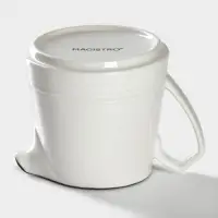 Молочник Magistro &laquo;Морской бриз&raquo;, 250 мл, фарфор, белый