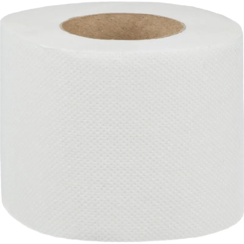 Бумага туалетная Lasla 1сл бел тисн перф 100%цел 54м 40рул/уп