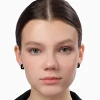 Серьги кольца чёрные QF &laquo;Нео&raquo;, d=1.4 см