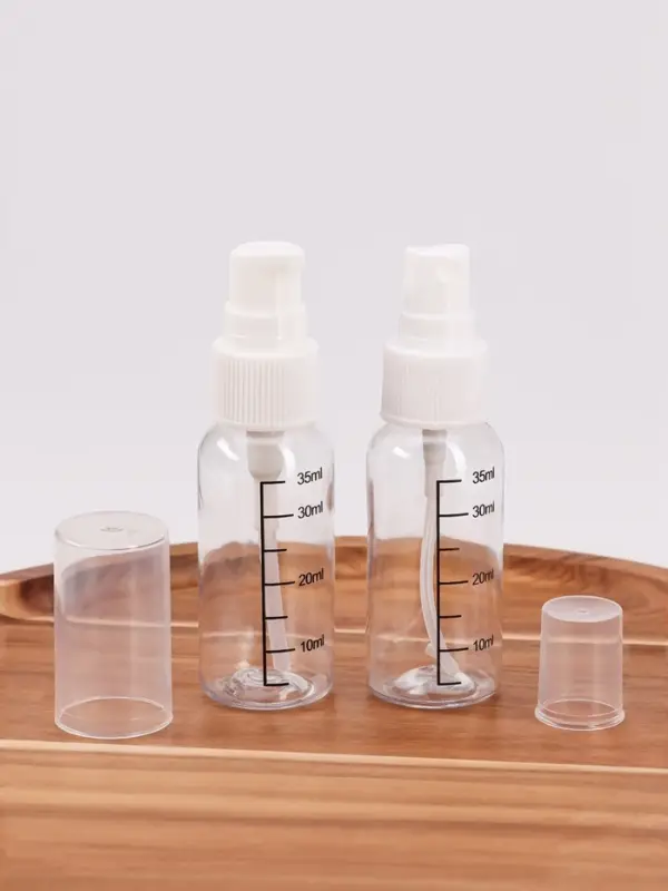 Набор для хранения, в чехле, 5 предметов, с разметкой, белый, прозрачный