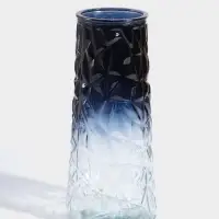 Ваза для цветов &laquo;Берт&raquo;, 24&times;10.5 см, стекло, прозрачно-синяя