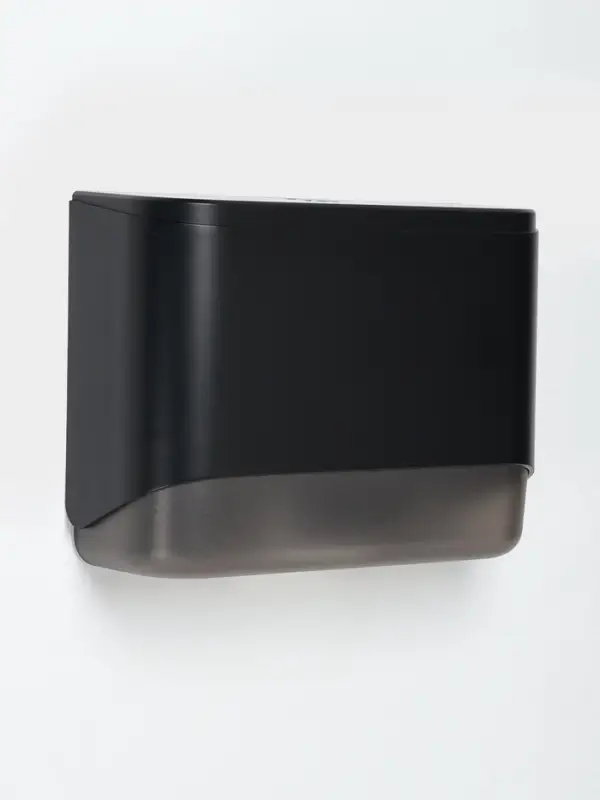 Диспенсер для бумажных полотенец в листах SAVANNA, пластик, чёрный