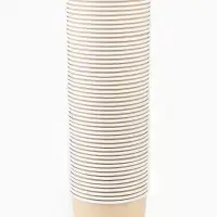 Тарелка одноразовая глубокая "Крафт" картон, 950 мл