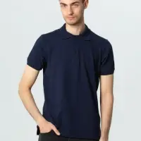 Рубашка поло мужская Virma Stretch, серый меланж, размер S