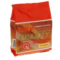Клей обойный Quality, универсальный, мягкая упаковка, 150 г