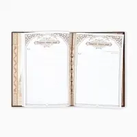 Родословная книга &laquo;Семейная летопись&raquo;, перо, 50 листов, 22&times;31 см