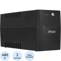 ИБП POWERMAN Back Pro 850 PLUS, line-interactive, USB, 850VA, 480W