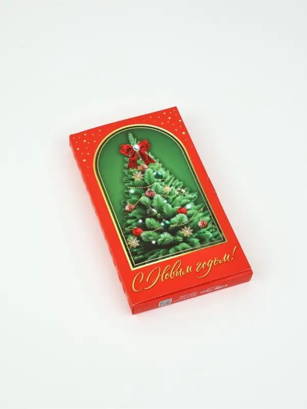 Коробка подарочная сборная «Классчиеский Новый год», 20 х 2 х 12 см