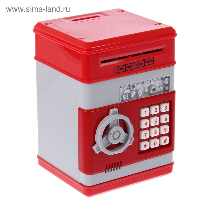 Сейф игрушечный со звуковыми эффектами Сейф игрушечный со звуковыми эффектами