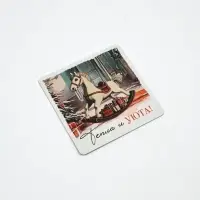 Набор магнитов новогодних «Винтаж» полимер 24 шт.