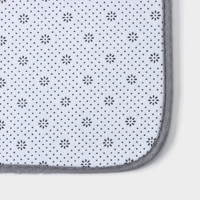 Набор ковриков для ванной и туалета Доляна «Пушистик», 3 шт, 40×44, 40×50, 50×80 см, цвет серый Набор ковриков для ванной и туалета Доляна «Пушистик», 3 шт, 40×44, 40×50, 50×80 см, цвет серый