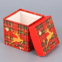 Коробка Самосборная "Антилопа" 10х10х10 см 9594051