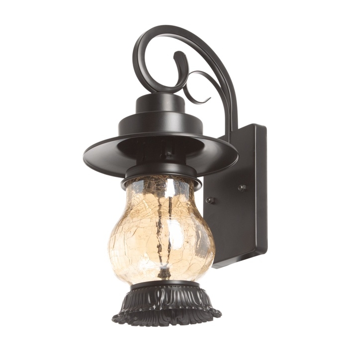 Бра  Бра "Роджер" Е27 40Вт черный 20х18х37 см