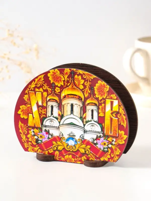 Салфетница  пасхальная №3, 12,8х10х5 см