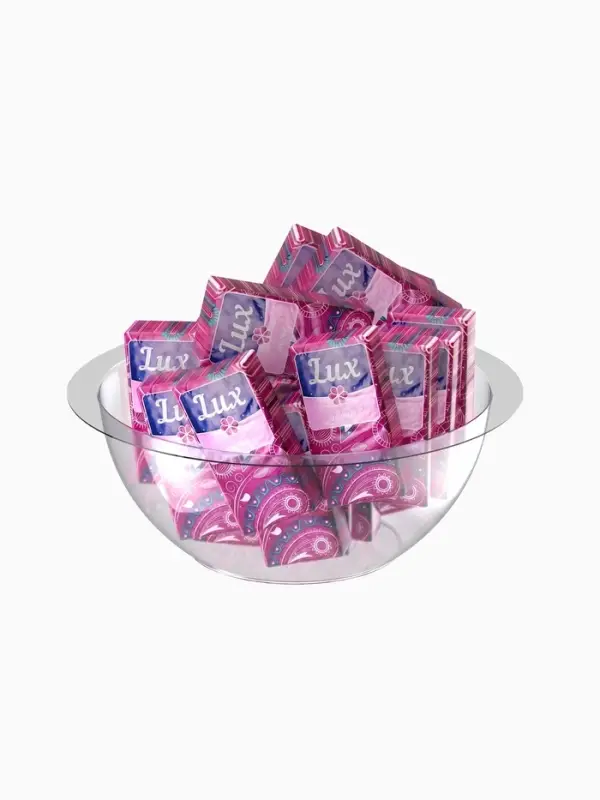 Дисплей полукруглый для мелкого товара BOWL- нижняя секция, 27&times;27&times;10.5 см