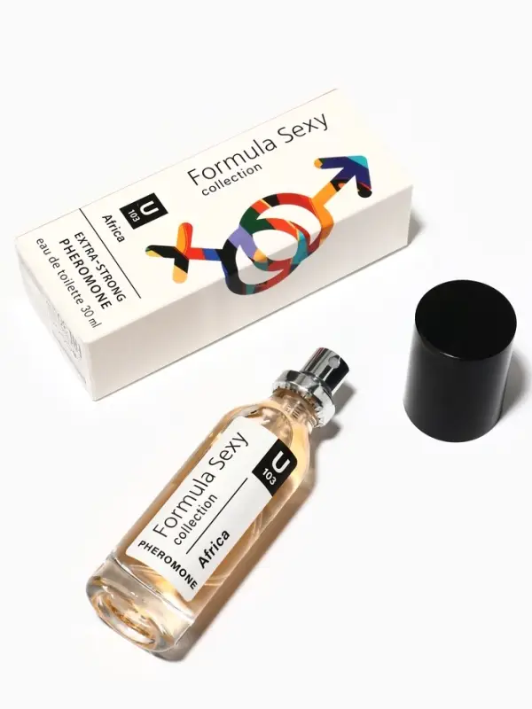 Туалетная вода женская с феромонами Formula Sexy collection Africa U103, 30 мл