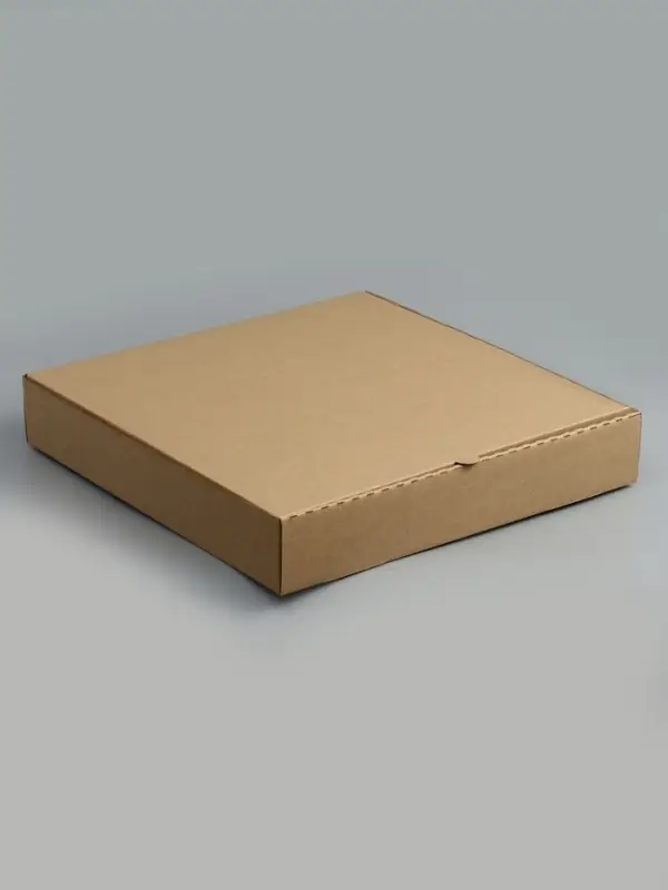Упаковка для пиццы, бурая, 36&times;36&times;6 см