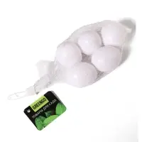 Яйцо искусственное подкладное, для кур, 4×5 см, 1 шт., белое, Greengo