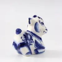 Статуэтка фарфоровая &laquo;Козлик Гоша &raquo;, 7&times;8&times;4 см, гжель