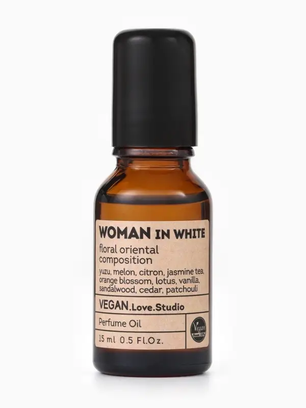 Парфюмерное масло женское VEGAN.Love.Studio Woman In White, 15 мл (по мотивам Donna Trussardi (Trussardi)
