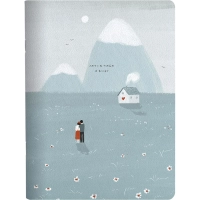 Тетрадь общая А5+ 48л.клетка,скрепка,Be Smart,Soul,N3630