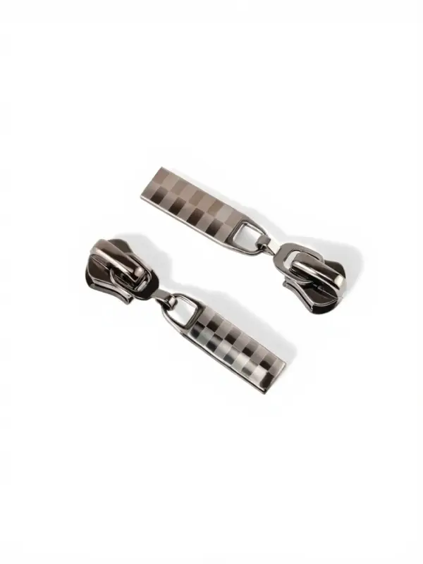 Бегунок для молнии &laquo;Трактор&raquo;, №5, автоматический, 10 шт., цвет чёрный никель