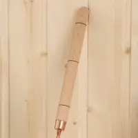 Ковш - черпак для бани и сауны, 400 мл, медь, деревянная ручка