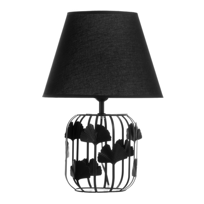 Настольная лампа Настольная лампа "Азария" E27 40Вт черный 27х27х42 см RISALUX
