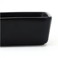Миска &laquo;Квадрат&raquo;, 150 мл, 9&times;4 см, керамика, чёрная
