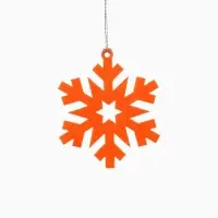 Набор ёлочных украшений "Снежинки" 5 шт Набор ёлочных украшений "Снежинки" 5 шт